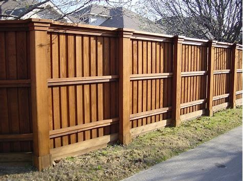 Residential Wood Fencing Installation