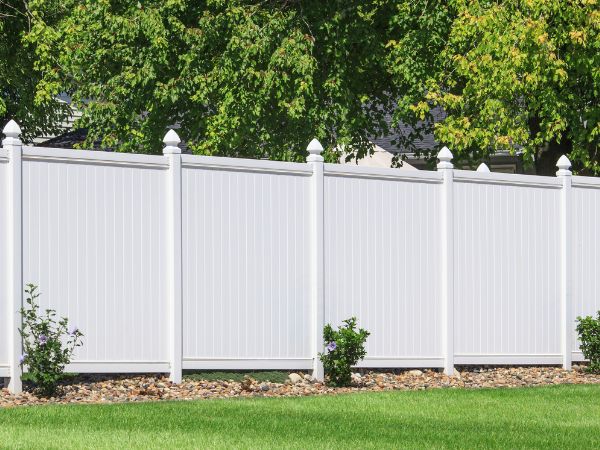 Faux Privacy Fencing Installation